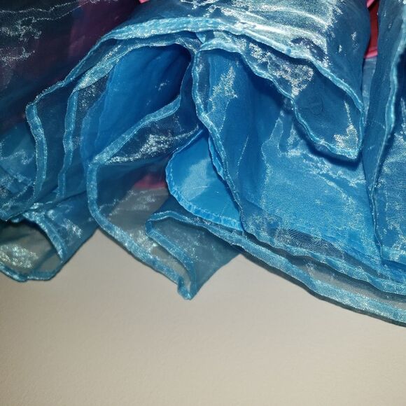 JOJOS CLOSET MULTI NEON MIDI DRESS SIZE XL 14/16 NWOT - Picture 5 of 6